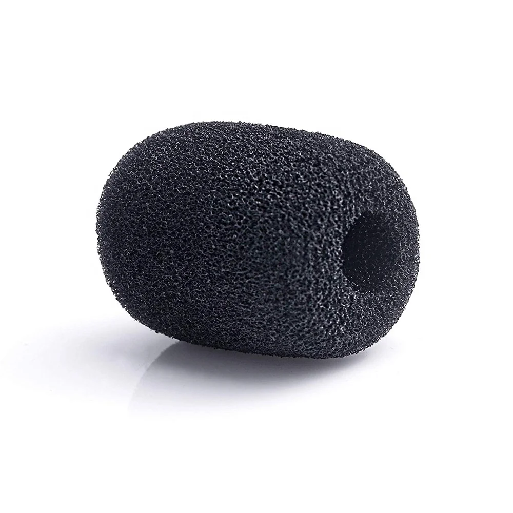 Windscreen Sponge Foam Mic Cover for Headset Microphone
