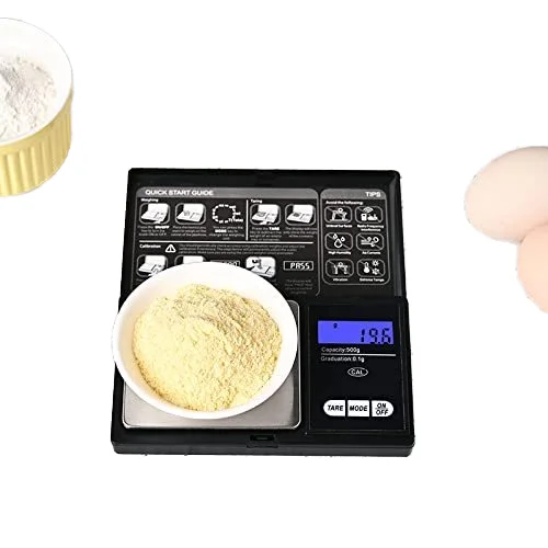 500g 1000g 0.1g LCD Display Mini household Digital Kitchen Food Scales Pocket Scale Gram Weight