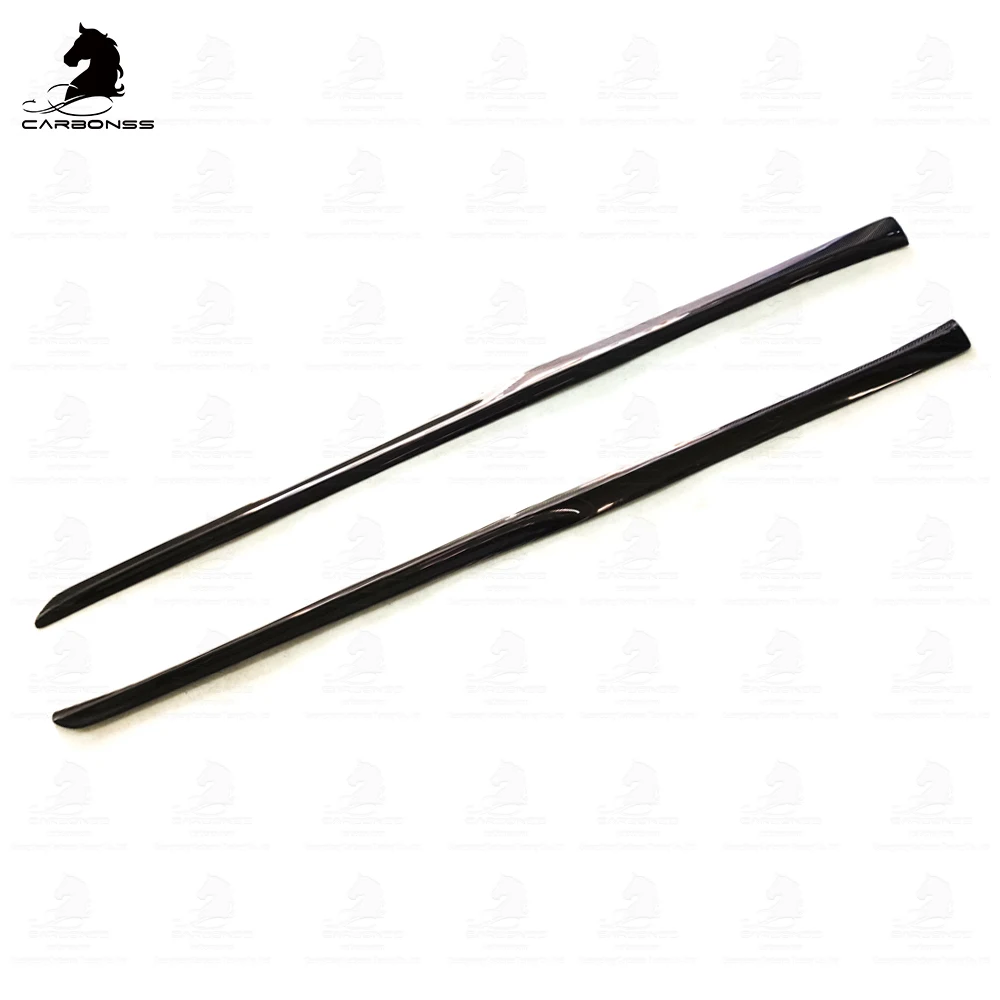 PSM Carbon Fiber Side Skirts For Mercedes Benz C Class W205 2014-2021