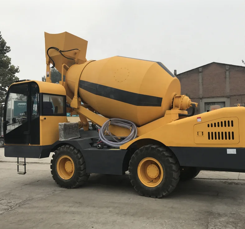 concrete mixer trailer for sale/self loading mobile concrete mixer
