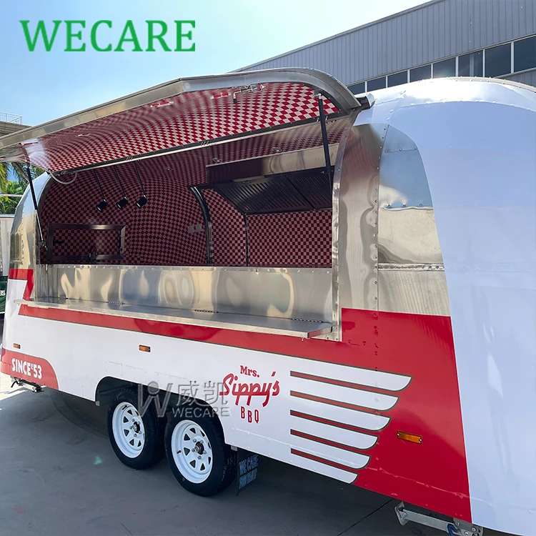 Wecare мобильный ресторанный караван для еды с кухонным грузовиком