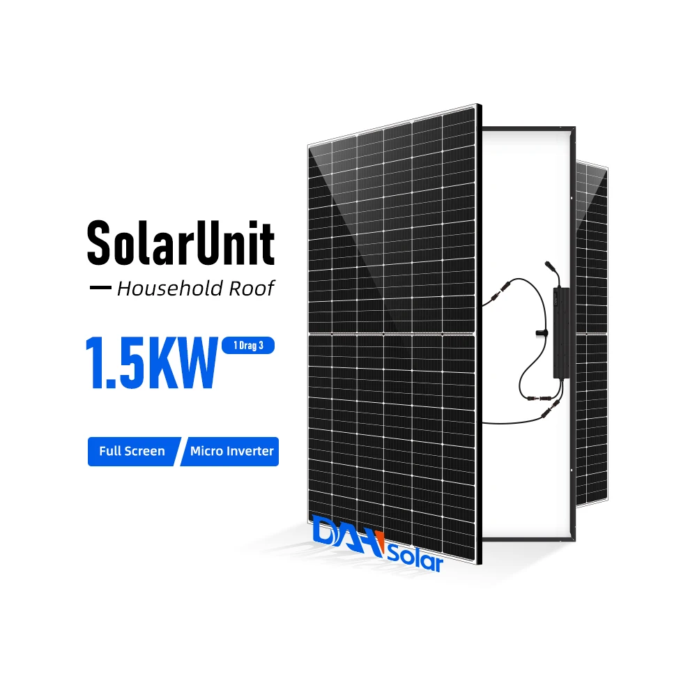 New Product 920w 1500w 3000w SolarUnit With Micro Inverter