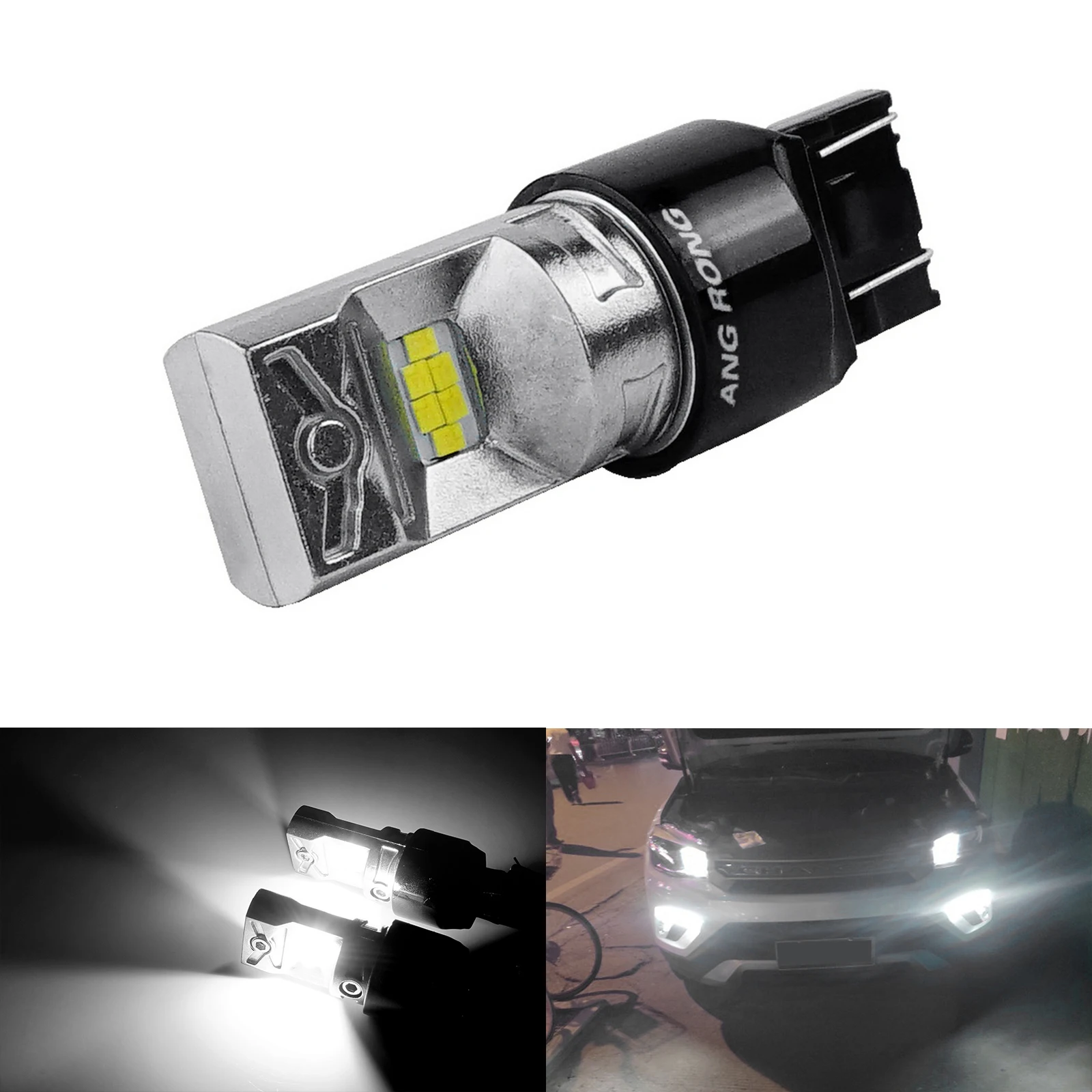 Новинка 2021 самая низкая цена 12 В 24 12SMD CSP с резистором 3156 светодиодная лампа белого цвета для поворотного