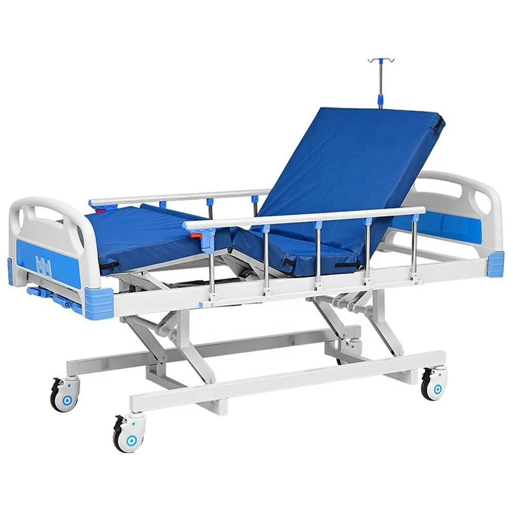China Supplier Hospital Outpatient Bed Nursing Bed Hospital Furniture Metal Single Crank Sales High Quality Regular Bed