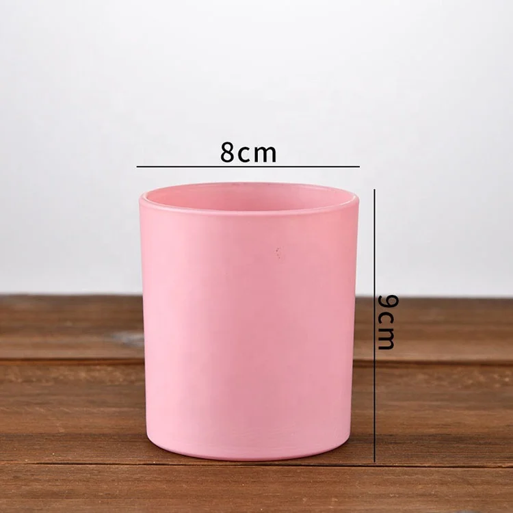 10 oz Exclusive Customizable High Quality Luxury Glass Candle Jars For Candle Making Candle Container With Lids