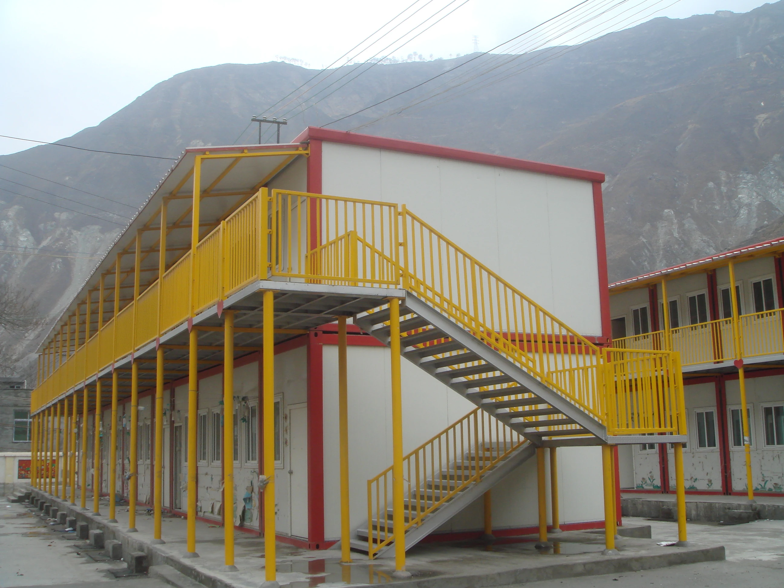 Container House Cabin  Prefabricated house modular home 20ft container house office flat pack prefab container home