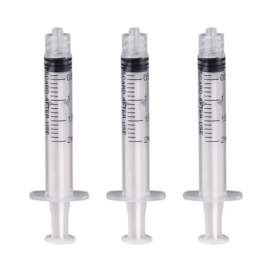 1ml 2ml 3ml 5ml 10ml 30ml 60ml Clear Plastic Disposable Oral or Enteral Syringes  Irrigator Syringes with Luer Slip Tip