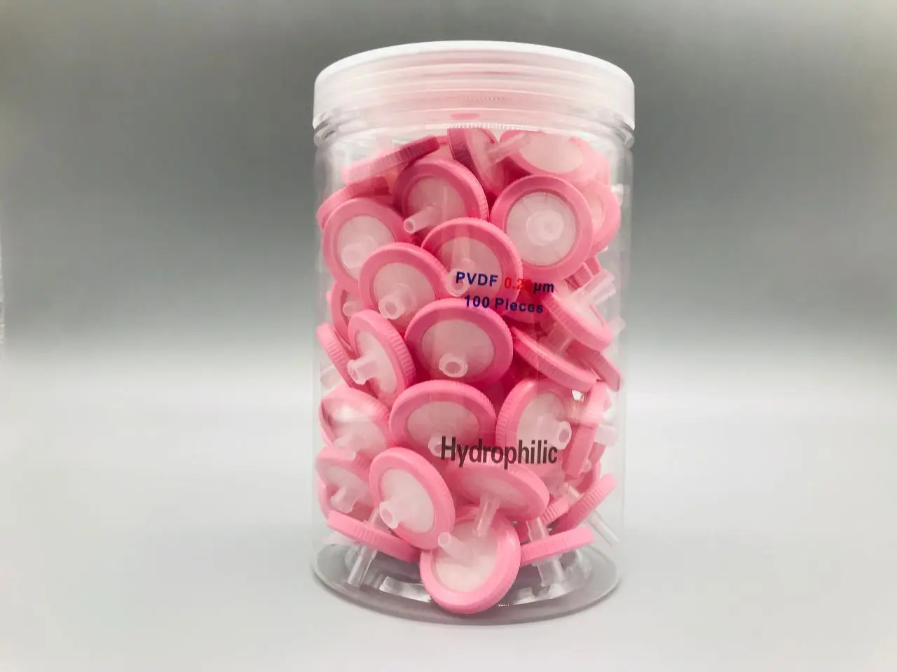 Competitive Price 0.22 Micron PES/PTFE/PVDF/Nylon/GF Syringe Filters