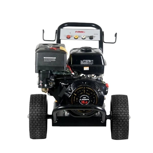 HMC Supply Gasoline Power 4000psi Electric Start High Pressure Washer Water With Rato 420CC Engine Jet Washing Machine
