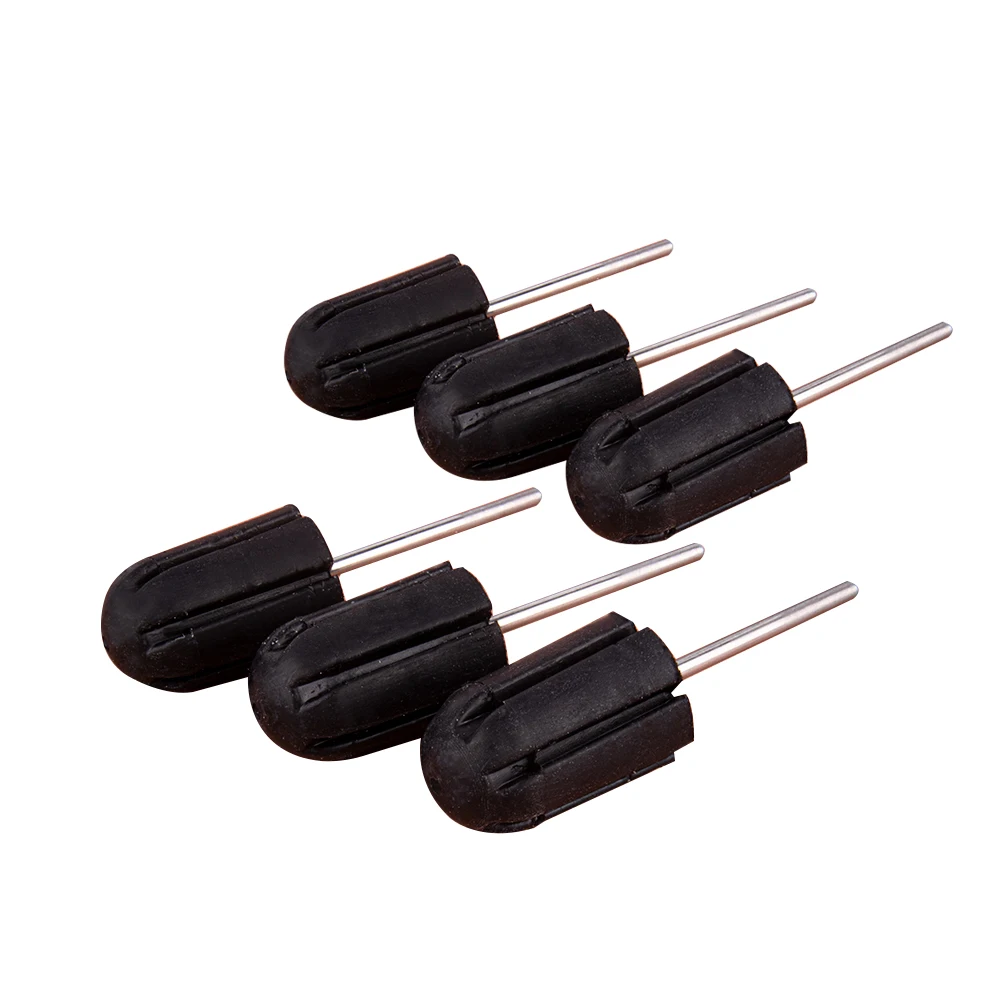 All Sizes Rubber Pedicure Sanding Cap Holder it Nail Mandrels