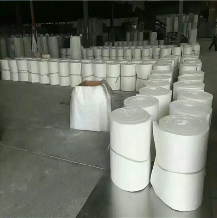 Manufacturer Factory 128kg/m3 1200 Grade Bio-soluble Ceramic Fibre Blanket Aluminum Silicate