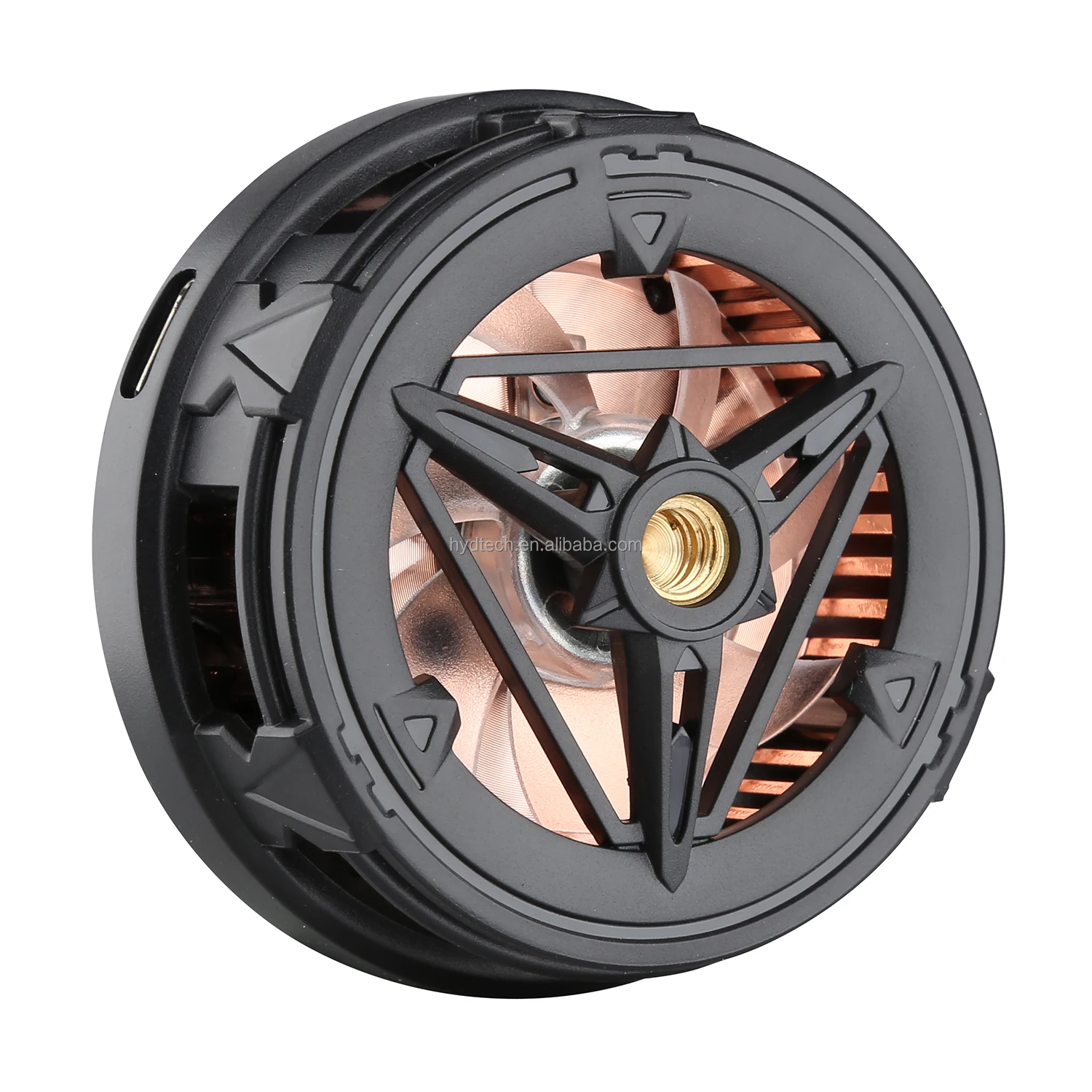 Magnetic semiconductor cell phone cooler smart phone fast cooling fan radiator  support car holder