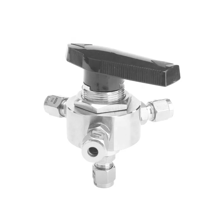 high quality 3000psi 4 way gas ball valve