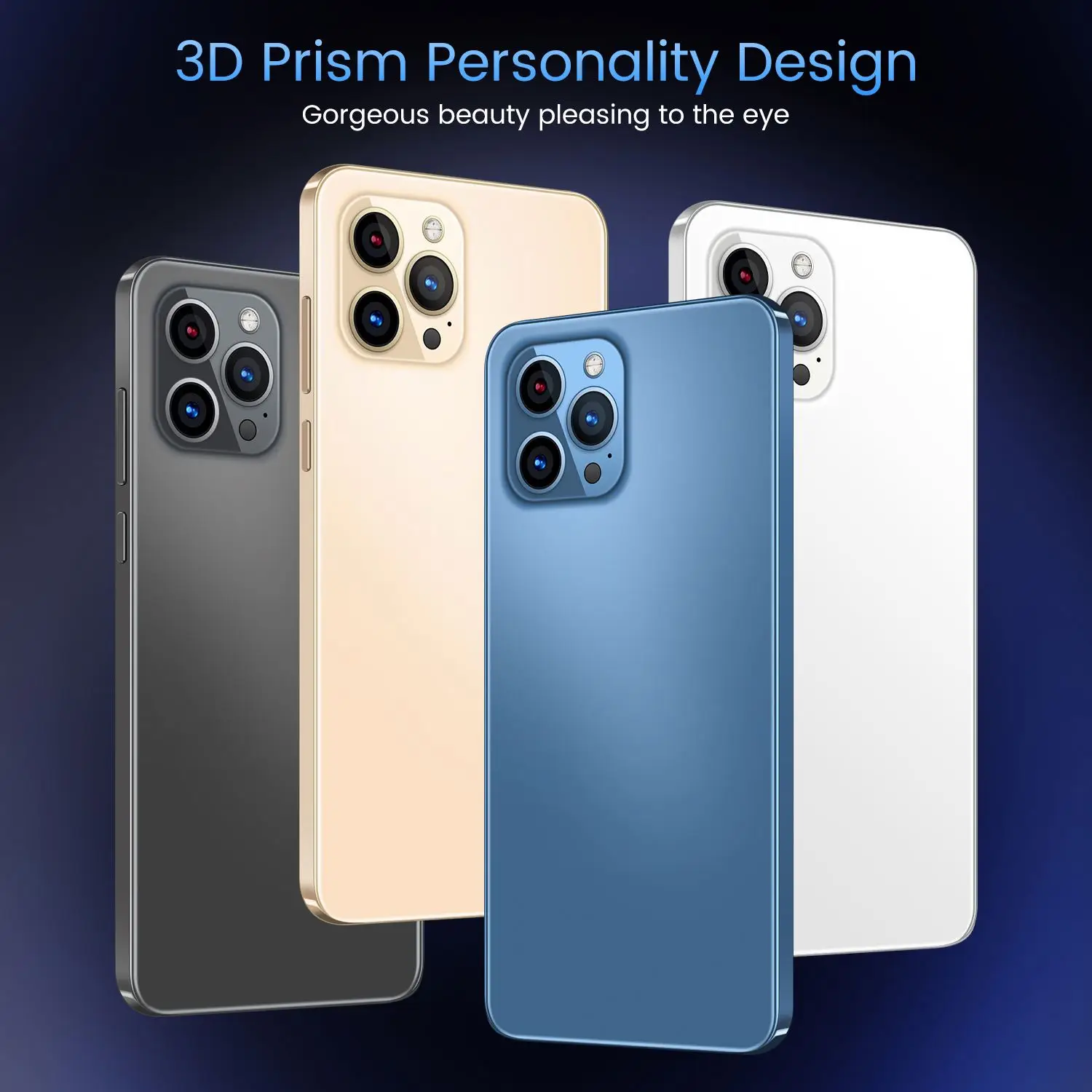 Смартфон i12 Pro Max + 6 7 дюйма 12 512 ГБ Android 10 ядер 5G LET phone 3 камера распознавание лица разблокированный мобильный