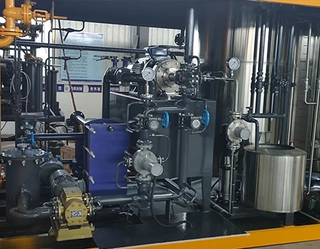 10 Tone Per Hour Decanting Bitumen Melting Machine Bitumen Heating Equipment