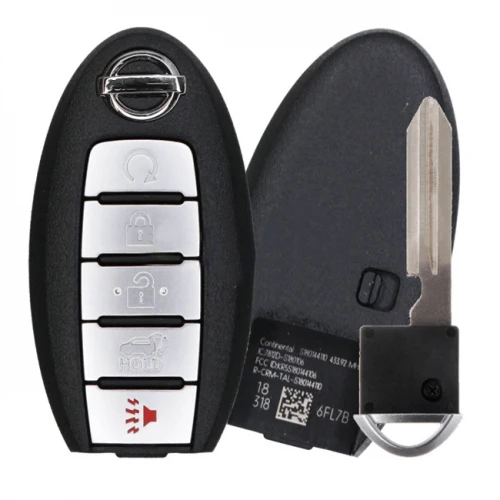 5 Button Smart Remote Car Key 433.92Mhz For Rogue 2017-2019 with PCF7953M AES 4A CHIP KR5S180144106 S18014
