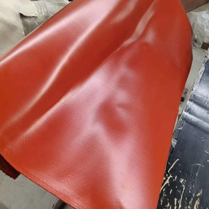 Silicone Coated High Silica Fabric on Single Side