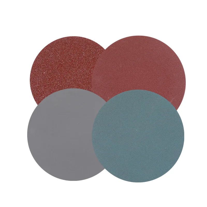 Hook And Loop Aluminum Oxide Sand Paper Disc Polishing Flap Sanding Disc For Car Wheel Wood Cupboard