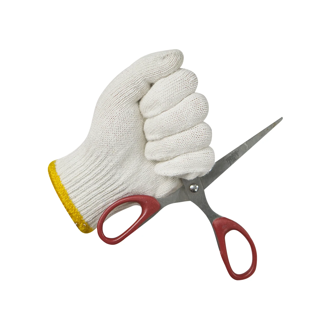 High Quality Cheap Labor Protection working gloves Safety Work  cotton Knitted Cotton Gloves