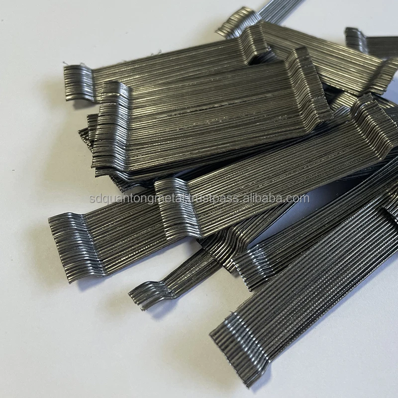 3d 4d 5d Metal Fiber Hooked End Steel Fiber For Industrial Floor