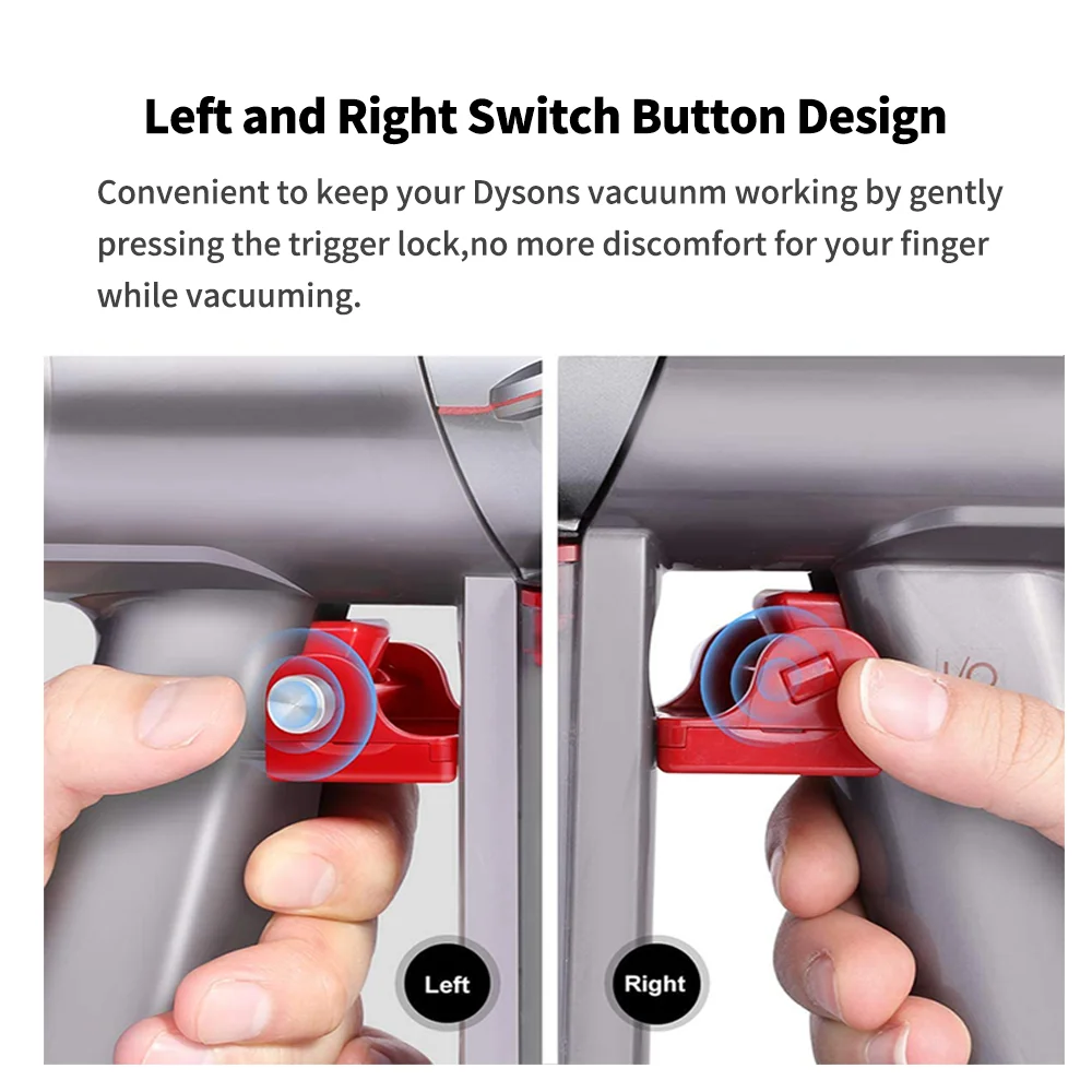 Custom Parts Power Button Trigger Lock Accessories for Dysons Vacuum Cleaner Motor V11 V15 V6 V7 V8 V10