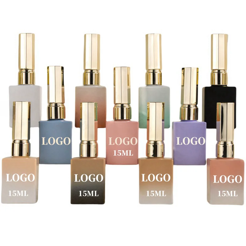 Printing custom logo 120colors resin gel polish kits semi permanent colorful uv/led lamp nails art gel varnish set