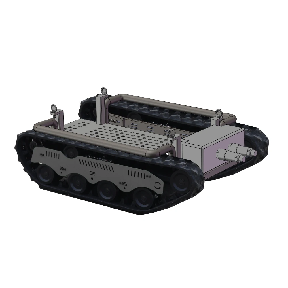 Waterproof IP68 small dredging robot underwater crawler robot rov