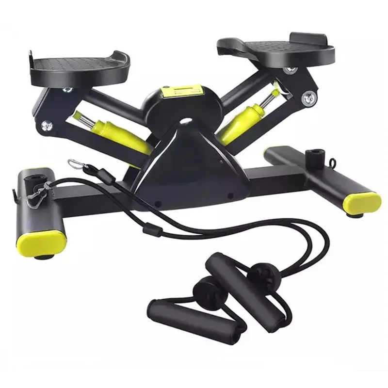 Stepper for Home 100 kg 2-in-1 Twister Stepper with Power Ropes,Up-Down Stepper with Multifunction Display
