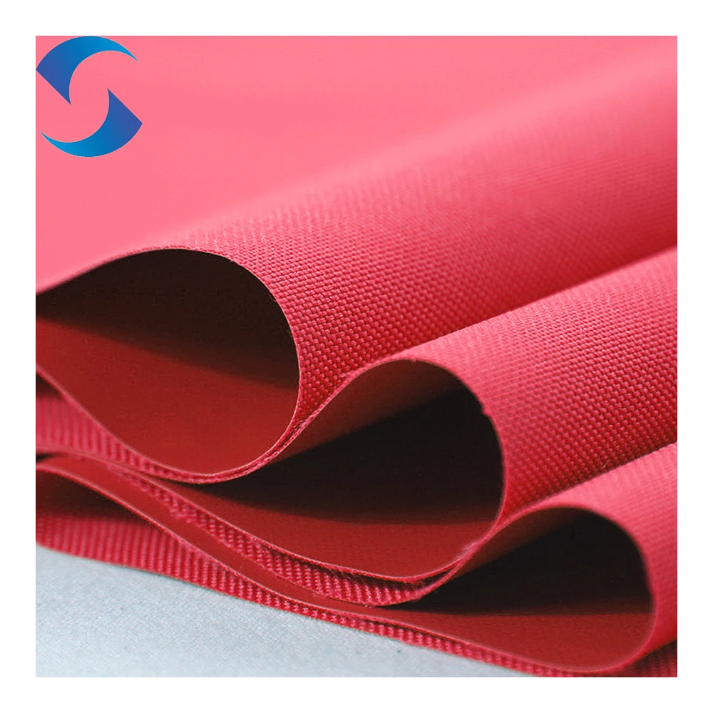 Recycled polyester stretch fabric 600d polyester oxford pvc coated fabric for outdoor fabric uv waterproof