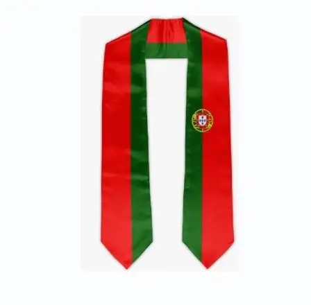 High Quality Graduation Stole Sash South African Flag Graduation Country Flag Graduation Stole for International Students