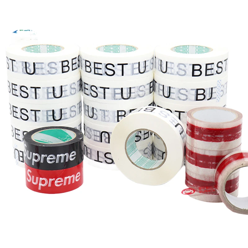 Transparent Tape Large Wholesale Sealing Packaging High Viscosity Transparent Express Sealing Tape Packaging