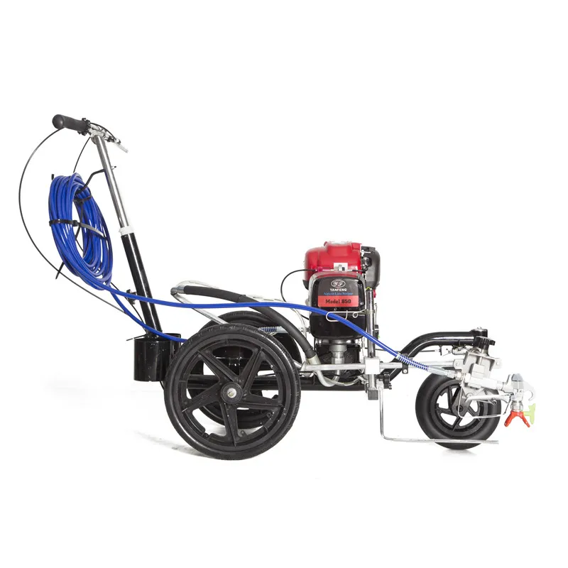 Road marking machine PT-850 Yanfeng new design two guns road marking machine