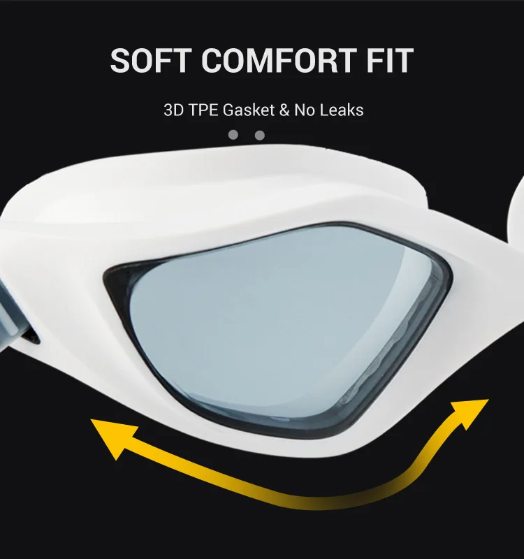 Prescription Swimming Goggles Woman Fashion Swim Goggles Waterproof Swimming Goggle Professional Adult