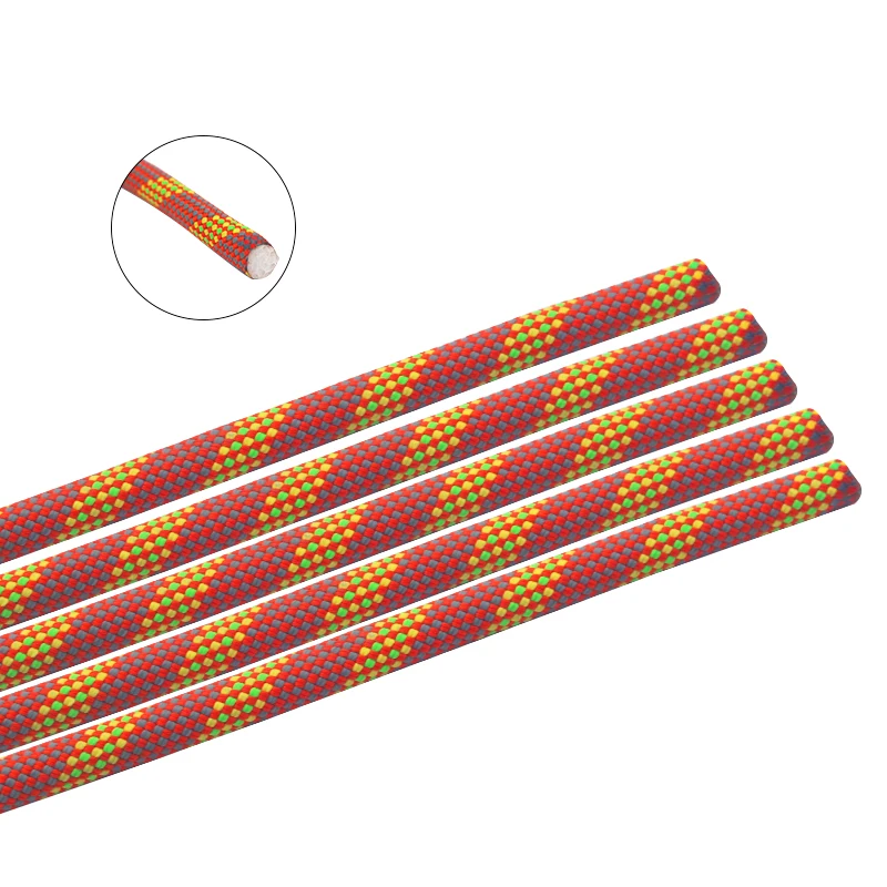 9.8mm /10.5mm /12mm  dynamic rope mountaineering climbing  safety rope dynamic climbing rope