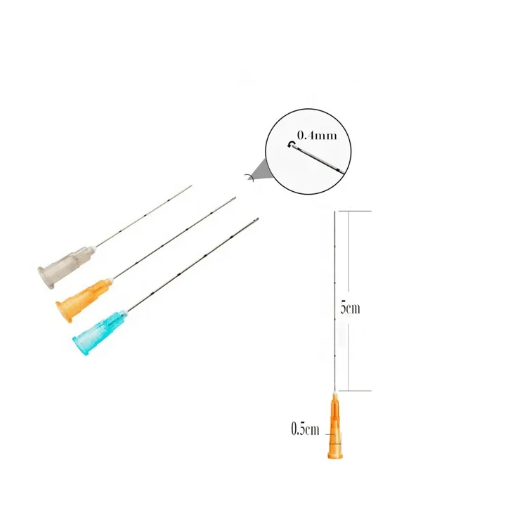 blunt needle 27g micro blunt tip cannula micro cannula needle
