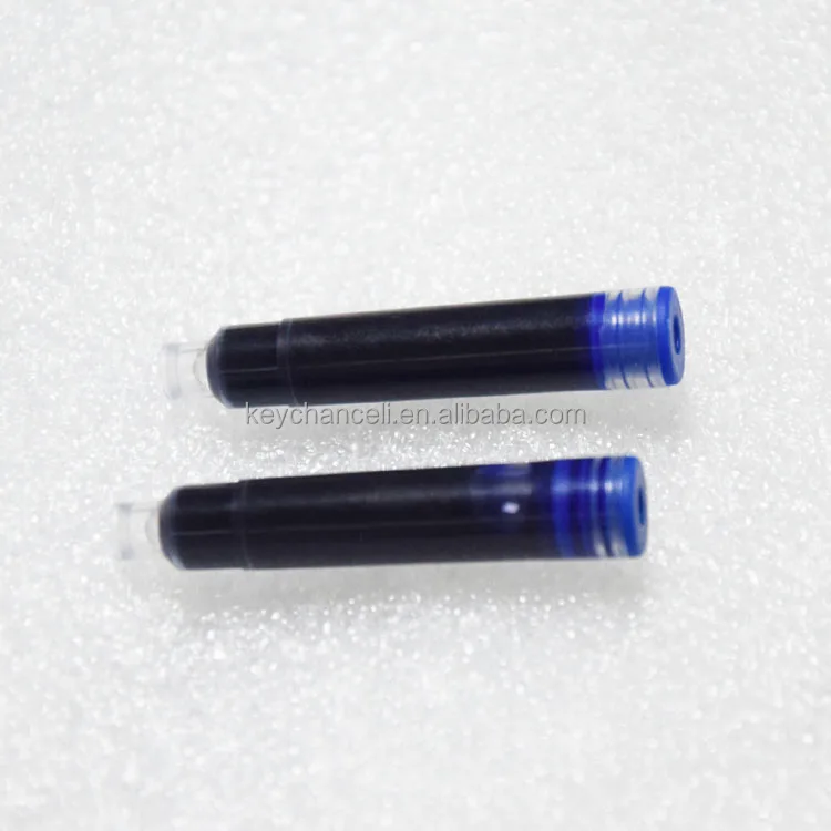 calligraphy universal international standard 2.6mm non-erasable blue ink pen cartridge fountain pen refills
