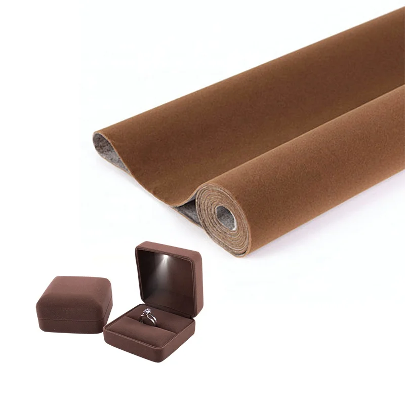 
sticky flocking fabric velvet self adhesive for upholstery 