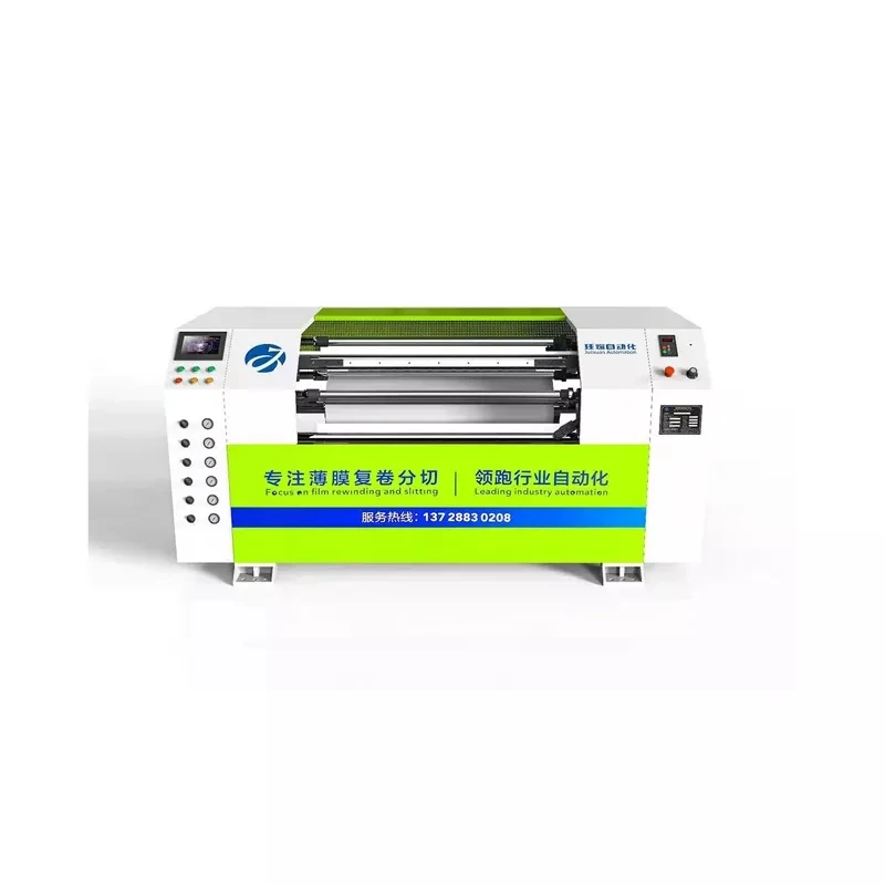 JX-1000 PE стретч-пленка, ПВХ пленка четырех-станция автоматическая машина разрезывать и перематывать