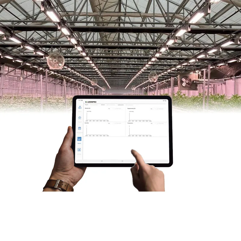 Free shipping smart greenhouse  indoor Plant grow room led light controller