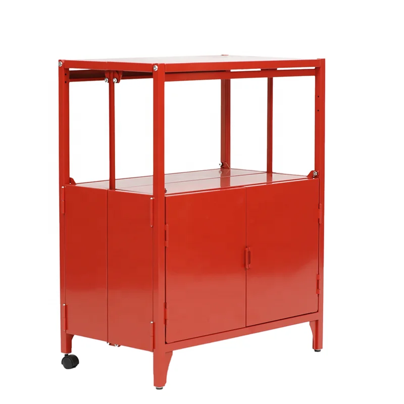 Nordic Style Iron Sideboard Steel Cabinet Storage Organizer for Living Room Furniture