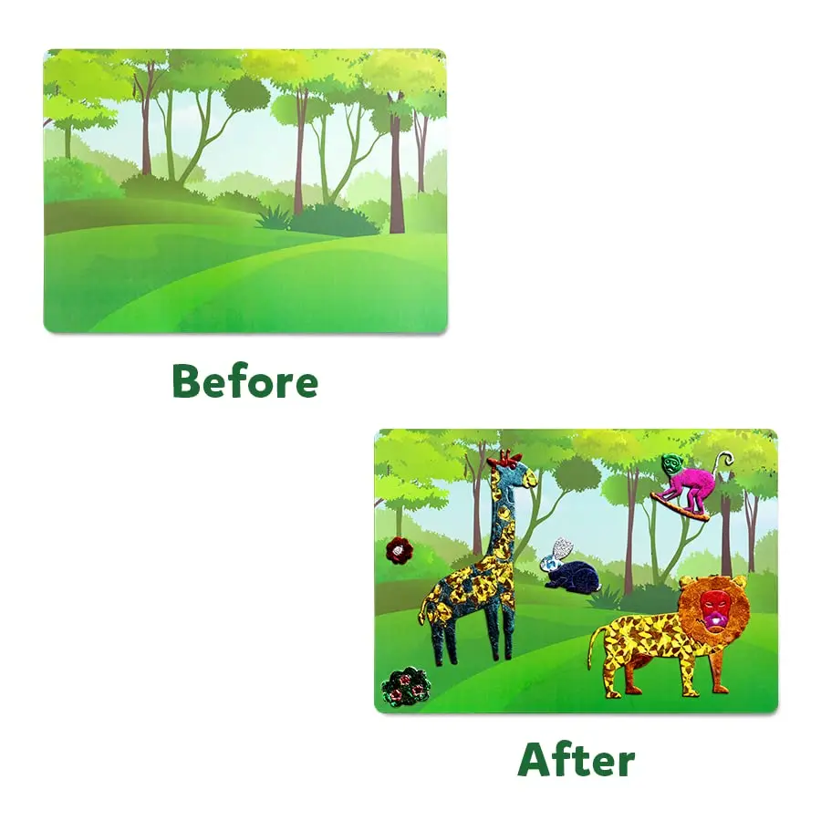 Art Craft Activity DIY Foil Fun Unicorns Princesses stickers for boys and girls and kids foil fun