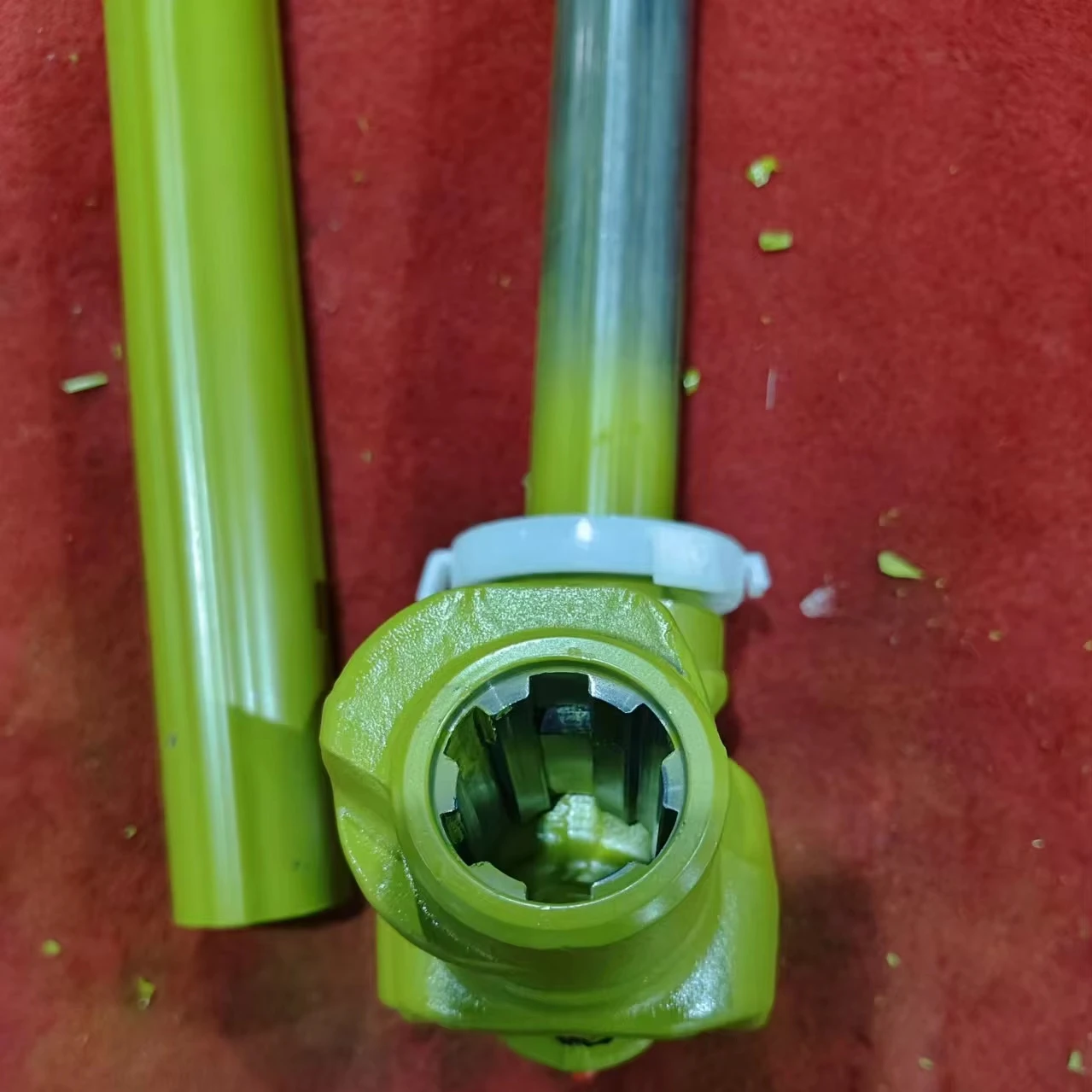 Желтый опрыскивающий фланец PTO вал с большими частями для сельскохозяйственной техники