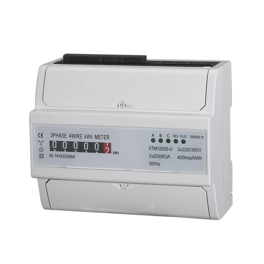 Hot All kinds of energy meter kwh meter single phase 10a 230v ac prepaid electric meter factory