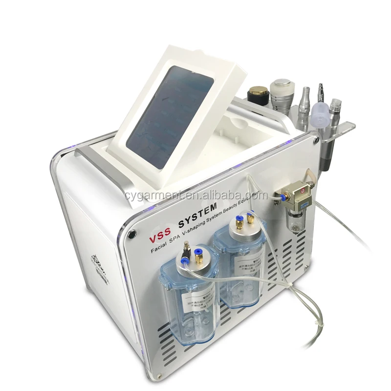 Water peel microdermabrasion hydro dermabrasion facial rf machine