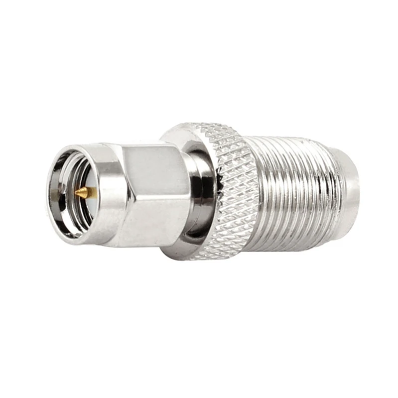 
RF Coaxial Coax Adapter SMA Male to F Female Connector 