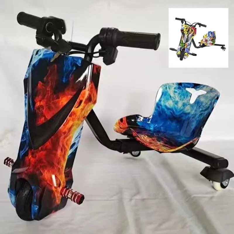 Children adult electric balance bike smart hot sale 36V self balancing 150W electric scooters Three speed adjustable light time