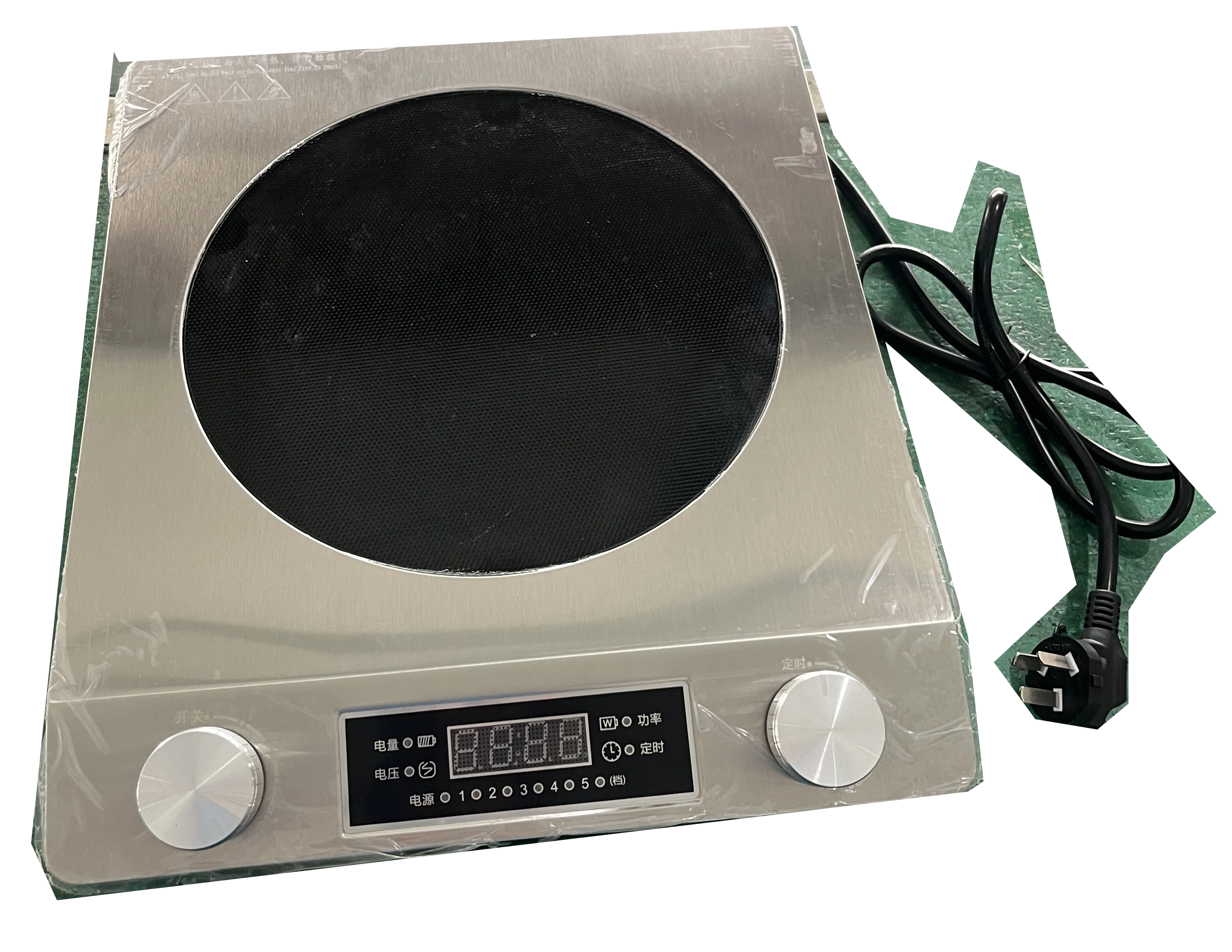 2025 Newest  Induction Cooktop Commercial Grade Portable Cooker  Countertop Burner Powerful 3500W Professional Hot Plate