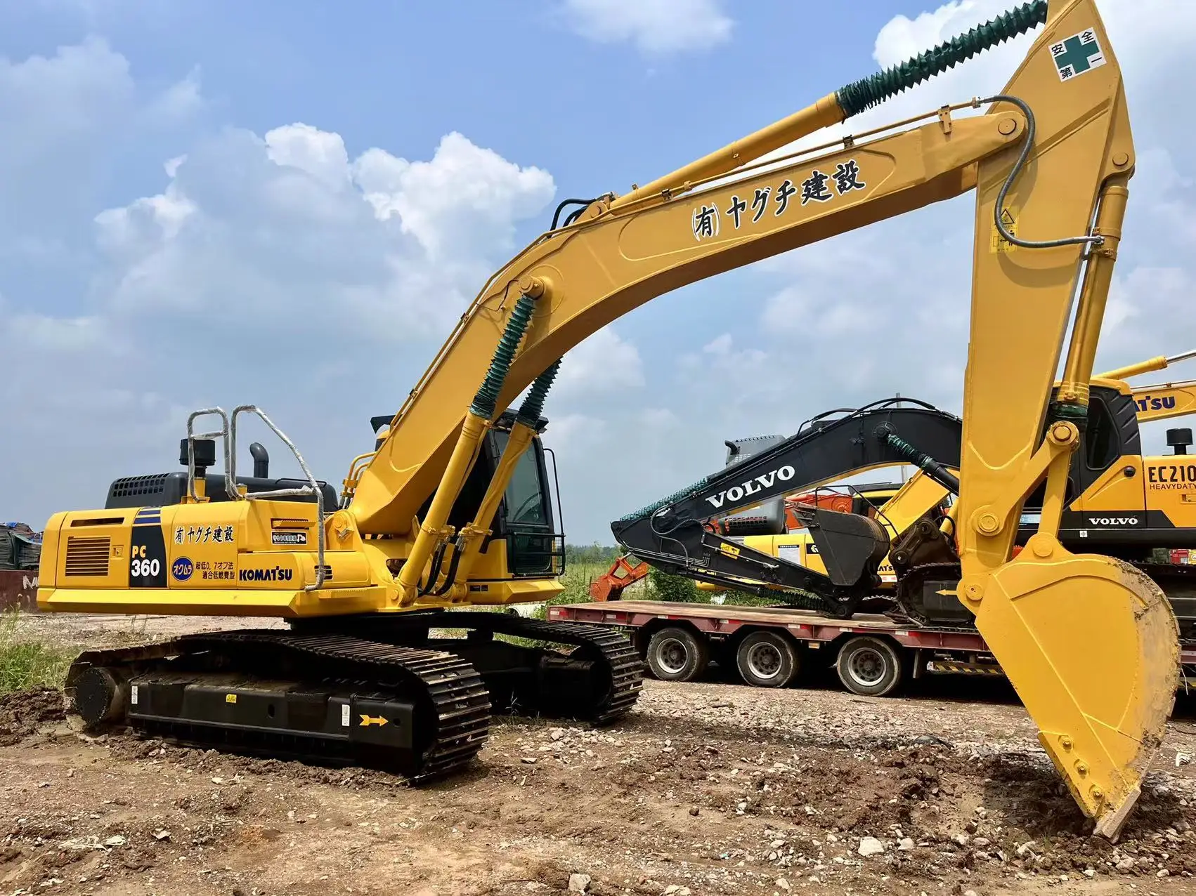 Japan original Second hand Large Hydraulic Crawler Excavator KOMATSU PC450-8 PC450-7 For Sales / Cheapest price / 45T