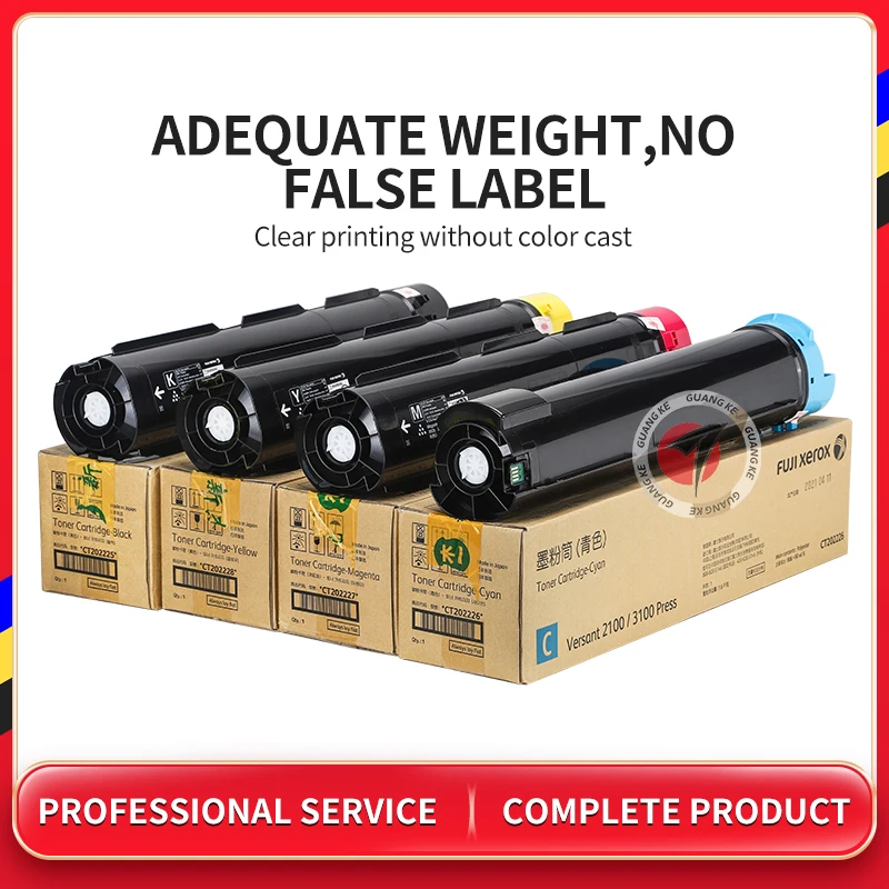 Original Asia Version Toner  CT202225 CT202226 CT202227 CT202228 For Xerox Versant 3100 2100 Toner Cartridge