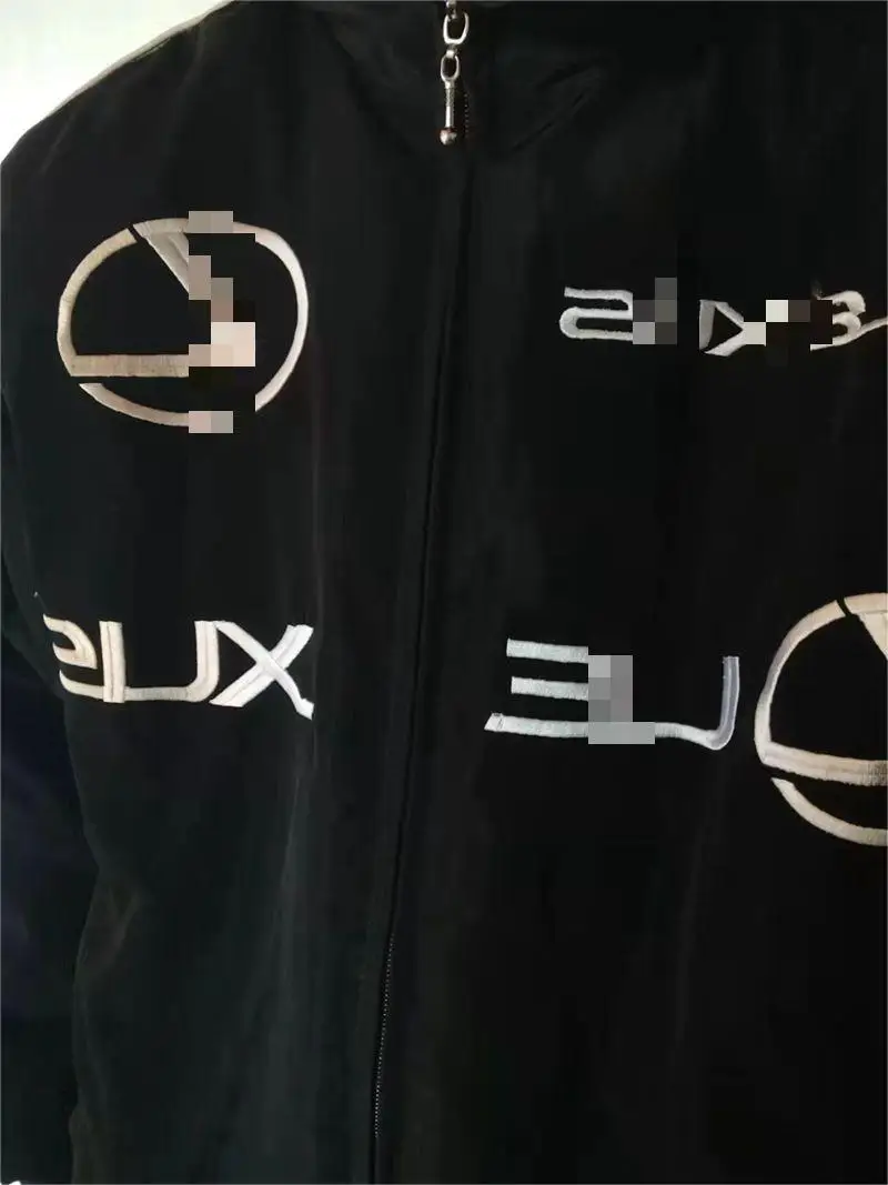 Embroidery Riding Suit Men American Race Car s Motorcycle Coat Loose Casual Cotton Women Clothes Racing Jackets